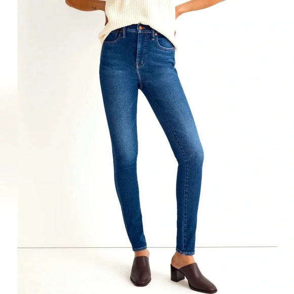 Madewell 10” High-Rise Skinny Jeans in Smithley wash - Picture 1 of 11